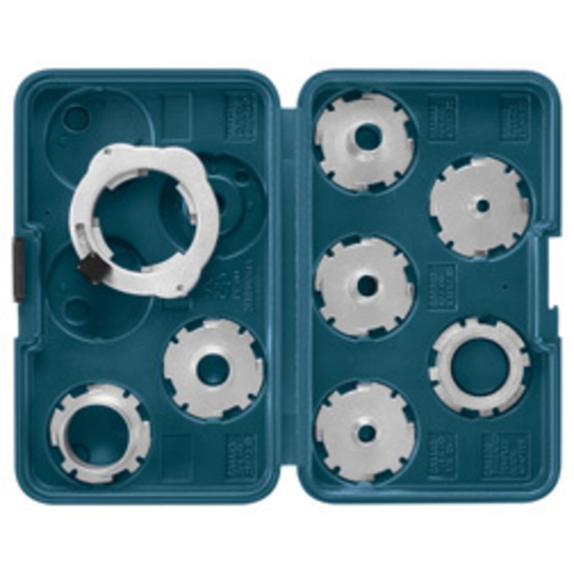 Bosch Template Guide Set — 8-Piece, Model# RA1128